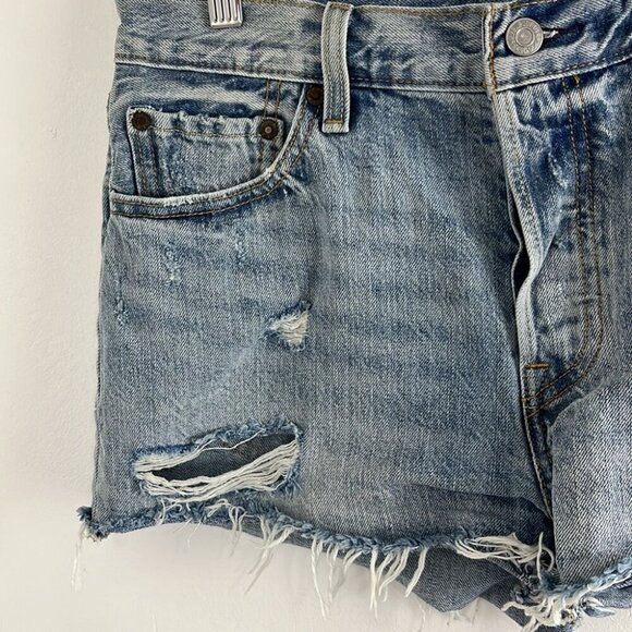Levis 501 Cut-Off Shorts - Picture 2 of 8